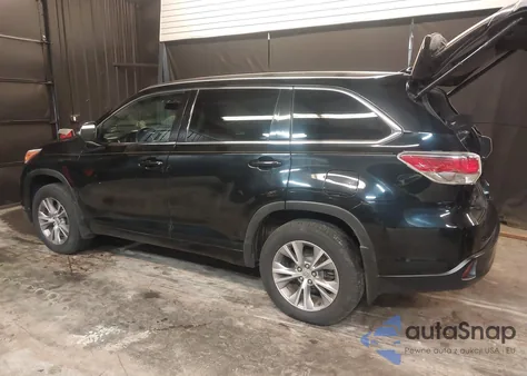 2015 Toyota Highlander Xle V6 from USA, damaged, VIN 5TDJKRFH7FS109674